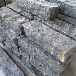 Lempengan Taman Granit, Ornamen Paving ZP Batu Basalt Hitam