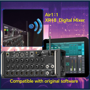 Console de mixage Audio professionnelle Paulkitson <span class=keywords><strong>XR18</strong></span> carte système de son en métal pour Studios d'enregistrement voiture DJS événements Audio en direct - Product Image 5