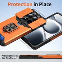 Étui antichoc de protection pour appareil photo avec support anneau pour RM NOTE15 PRO 5G/RM Note 15 4G/5G/RM NOTE14 4G/5G