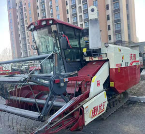 รถเกี่ยวข้าวแบบกึ่งอัตโนมัติ ปี 2024 ยี่ห้อ <span class=keywords><strong>Fmworld</strong></span> รุ่น 4LZ-8.0EP(Q) ใช้เครื่องยนต์ดีเซล 135 แรงม้า สำหรับเก็บเกี่ยวข้าวโพด ข้าวสาลี ข้าว พร้อมใบรับประกัน 6 เดือน - Product Image 2