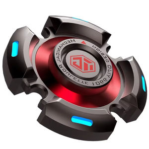 Fidget Spinners en métal pour adultes et enfants, jouets anti-stress, anti-anxiété, pour le soulagement du TDAH, jouets EDC, jouets à manivelle avec lumière lumineuse - Product Image 4