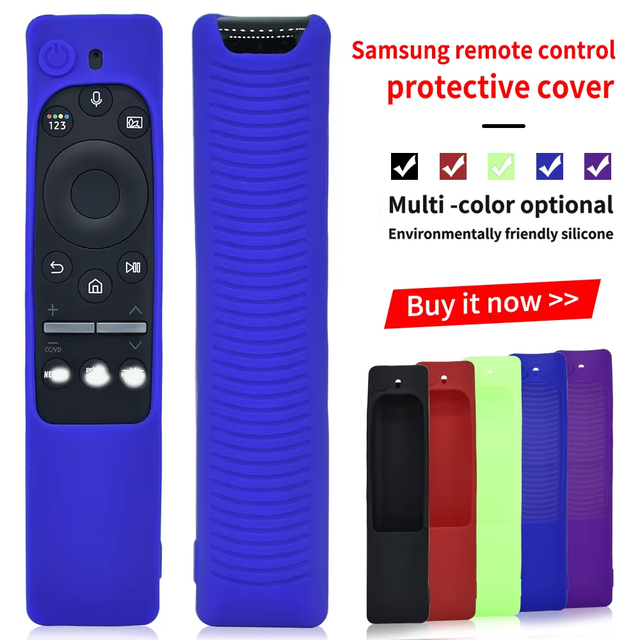 Silicone Protective Covers for Samsung BN59 Series TV Remote Control Anti-Slip Remote Control Case for BN59-01272A 433mhz