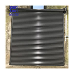 Portes roulantes en acier au design moderne Porte électrique à obturateur automatique de sécurité Porte de garage pliante extérieure à ouverture verticale antirouille - Product Image 3