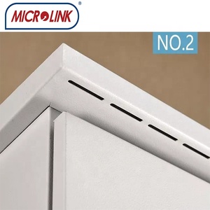 Microlink 4u 6u 9u 12u 19-אינץ 'חיצוני עמיד למים נגד גניבה ארון רשת ארון שרת מארג פלדה - Product Image 5