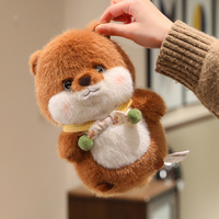 Peluches personnalisées en gros, mignonnes, en forme de marmotte, super douces, avec rembourrage en coton PP, tailles personnalisées, OEM/ODM - Cadeaux d'anniversaire populaires pour les enfants