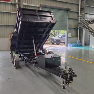 Trailer pengiriman hidrolik untuk traktor pertanian 5-10 Ton Trailer sampah pertanian dengan mesin untuk penggunaan pertanian - Product Image 6