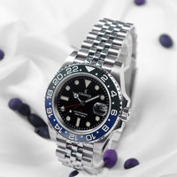 BGW-9 Super lumineux marque de luxe hommes en acier inoxydable GMT montres de plongée 20 ATM étanche automatique mécanique montre de plongée