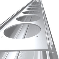 Boîtiers en profilés d'aluminium usinés CNC pour enceintes colonne - Haut-parleurs électroniques en aluminium anodisé
