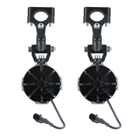 Pour BMW R1200GS ADV F800GS F700GS F650GS K1600 Auxiliaire LED Antibrouillard 40W Conduite Lampe avec 6000k Température de Couleur