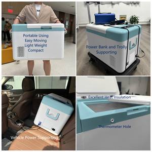 Refport מיני חדש 25 ליטר עמוק קריר אולטרה נמוך-60 מעלות נייד מחנאות מכונית ניידת קמפינג - Product Image 6