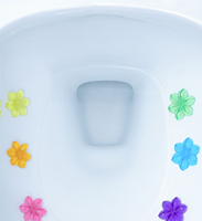 Obral besar pembersih mangkuk Toilet aroma alami alat suntik bunga aromatik Toilet deodoran Gel artefak