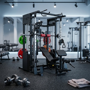 Máquina Smith Multifuncional de Diseño Premium para Entrenamiento de Fuerza en Casa, Construida con Precisión para Entrenamiento Profesional - Product Image 1