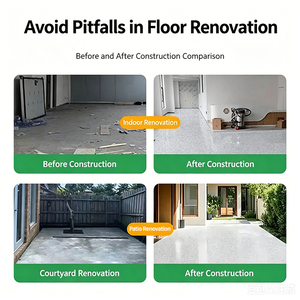 Pintura Epóxica para Pisos Autonivelante con Arena de Color, Decorativa, Impermeable y Antideslizante para Baño, Terraza y Garaje - Product Image 5