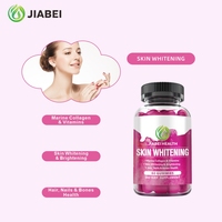 Bonbons Gélifiés Personnalisés en Usine au Collagène Marin et Vitamines pour le Blanchiment de la Peau OEM/ODM, Suppléments de Beauté pour Femmes Adultes