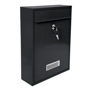 Wholesale Letter Box Outdoor Post Box Wall Mount Mailbox metal European style mailbox