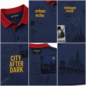 เสื้อโปโลผู้ชาย OEM ระบายอากาศได้ดี พิมพ์โลโก้ ขายส่ง เสื้อเชิ้ตผู้ชาย ไซส์ใหญ่พิเศษ สั่งทำได้ น้ำหนัก 410 กรัม - Product Image 3