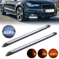 Bande LED de circulation dynamique étanche 12V universelle, clignotant jaune, phare séquentiel, DRL, bande lumineuse de jour