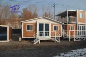 Maisons conteneurs préfabriquées portables et extensibles de 40 et 20 pieds, type capsule, pour habitation extérieure - Product Image 2