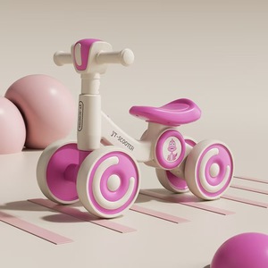 Coches de juguete para niños de 1 a 6 años, sin pedales, con 4 ruedas, accionados con el pie, para exteriores, patinete de equilibrio para niños - Product Image 6