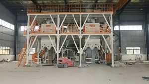 高効率ドライモルタルミキシングプラント、壁パテ、プラスター、スキムコート、砂セメントミキサー、タイル接着剤、グラウト製造機 - Product Image 5