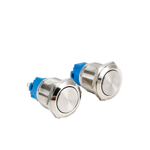 زر ضغط معدني 19 مم ثلاثي الأرجل ذاتي القفل/غير قابل للقفل ذاتي الإعادة مقاوم للماء ومتين - Product Image 1