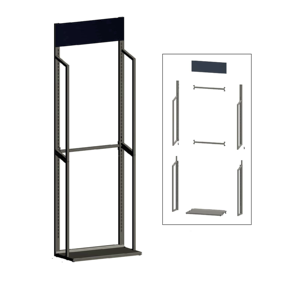 Tùy chỉnh tầng thường vụ phun có thể hiển thị giá đa chức năng sơn chai hiển thị đứng - Product Image 4