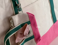 Sac fourre-tout en toile imprimé couleur personnalisée pour animaux de compagnie, sac de transport simple et durable pour petits chiens, idéal pour les promenades quotidiennes et les voyages en extérieur