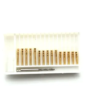 Prix d'usine – Vis de fixation dentaire en acier inoxydable doré pour canaux radiculaires – 15 pièces par boîte - Product Image 4