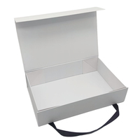 Meistverkaufte Magnetische Geschenkbox Rosa Verpackung mit Individuellem Logo Bedruckte Magnetische Faltbare Papier-Flachpack-Perücken-Geschenkboxen mit Griff