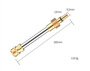 Barra di prolunga per <span class=keywords><strong>idropulitrice</strong></span> ad alta pressione a 1/4 connettore rapido per adattatore per <span class=keywords><strong>accessori</strong></span> per la pulizia kancher <span class=keywords><strong>lavor</strong></span> nilfisk - Product Image 2