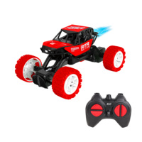Voiture RC d'escalade HTL à l'échelle 1:18 avec pulvérisation et lumières LED, véhicule tout-terrain télécommandé à dérive latérale pour enfants et adultes