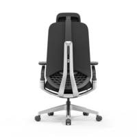 Nouvelle chaise de bureau ergonomique haut de gamme réglable et pivotante en maille, avec dossier en alliage d'aluminium et coussin épais, pour cadre dirigeant de luxe