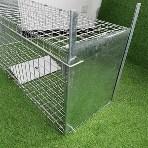 Thêm Lớn Đôi Nhập Chồn Bẫy Hải Ly XXL Con Chó Lồng Bẫy 150X50X50X50 Động Vật Bẫy Và Nguồn Cung Cấp - Product Image 6