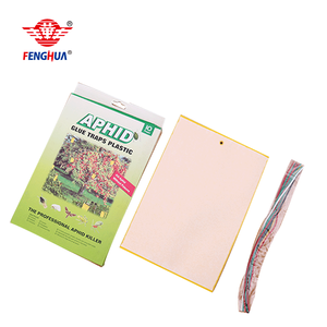 Nhà kính Orchard sử dụng kiểm soát dịch hại dính màu vàng Board dính trái cây Fly rệp Côn Trùng Keo Bẫy với móc - Product Image 1