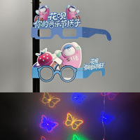 Lunettes de diffraction kaléidoscope Rave 3D, lunettes de feux d'artifice de diffraction, vente