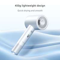 Sèche-cheveux ionique ABS électrique à moteur DC, haute vitesse, pliable, compact, 1800W, pour hôtel, maison, camping-car et extérieur - Meilleures ventes