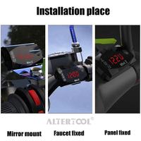 Alat ukur sistem badan, Voltmeter Elektronik motor dengan tampilan Digital modifikasi