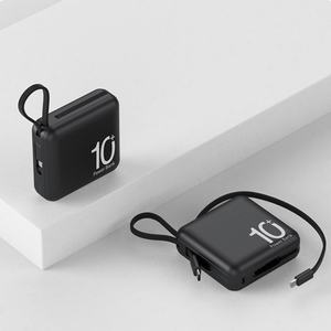 Petit chargeur portable PD22.5W 10000Mah avec câble intégré, batterie externe universelle rechargeable 5000mAh pour téléphone portable - Product Image 6