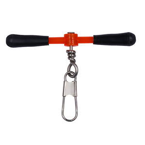 Connecteur Terminal Anti-Emmêlement Double Tête en T pour Flotteur de Pêche avec Émerillon et Agrafe, Modèle 7182A 7182B - Product Image 1