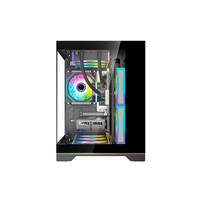 Nouvelles boîtes de PC de jeu personnalisées de haute qualité, vente en gros de boîtes de PC, boîtier de PC de taille moyenne Micro ATX, boîtier de PC RGB