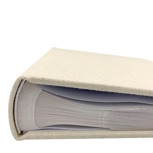 Album <span class=keywords><strong>photo</strong></span> personnalisable <span class=keywords><strong>en</strong></span> tissu de lin, couverture rigide, reliure cousue, pour le stockage de photos, cadeau - Product Image 3