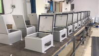 Gabinete Eléctrico con Ventilación Personalizada, de Aluminio Galvanizado, para Montaje en Pared Exterior, Caja de Panel de Control Industrial