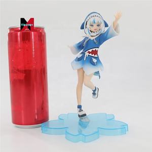 Hololive Gawr Gura Kindergarten <span class=keywords><strong>Anime</strong></span> figura VTuber Shark Girl modelo Kit estatua coleccionable decoración regalo - Product Image 6