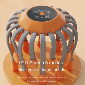 Massageador Elétrico para a Cabeça com Design de Polvo de 20 Garras, Dispositivo de Vibração TMS para Alívio de Estresse e Acupressão - Product Image 3