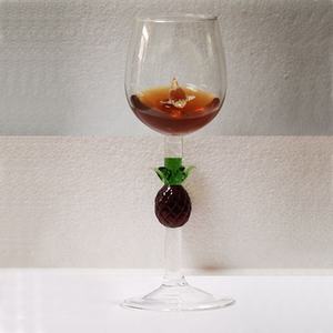 吹きガラスのワインカップ ムラーノガラスの動物の置物 ロングステムクラフト ゴブレットカップ ダイニングルーム サロン バー オフィス ホームデコレーション用 - Product Image 4