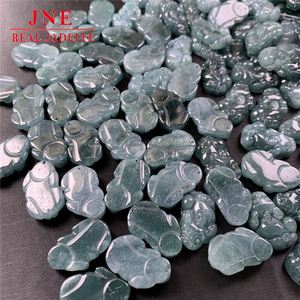 Perles en vrac naturelles de Birmanie A Goods Petit Pi Xiu Pendentif Collier Bracelet Bijoux Jade Pixiu Accessoires - Product Image 4