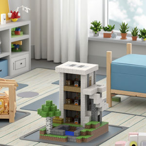 Vente en gros Puzzle éducatif <span class=keywords><strong>Montessori</strong></span> personnalisé Briques magnétiques en plastique Jeux de construction magnétiques pour enfants - Product Image 4