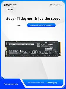 ZhiTai Yangtze River Ti600 2TB M.2 2.5" ฮาร์ดดิสก์ SSD สำหรับแล็ปท็อป ใหม่ แบบ SATA 3.0 PCIe Gen3 พอร์ตขยายภายใน ความเร็วในการอ่าน/เขียน 501-600MB/s - Product Image 2
