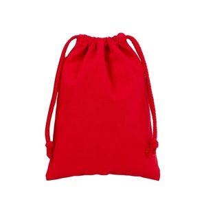 Pochette cadeau en toile de coton bio recyclé, fond plat, sac à cordon doux et organique avec poignée en corde, personnalisable - Product Image 3