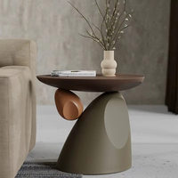 Table d'appoint moderne et compacte pour entrée, maison, hôtel - Convertible pour chevet, salon - Idéale pour petits espaces, balcons, pour thé, canapé
